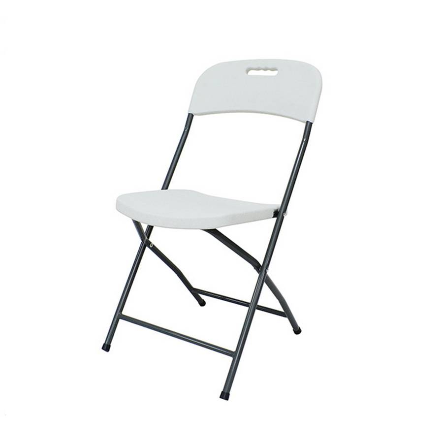 Cheap Indoor And Outdoor White Stackable Plastic Folding Chairs